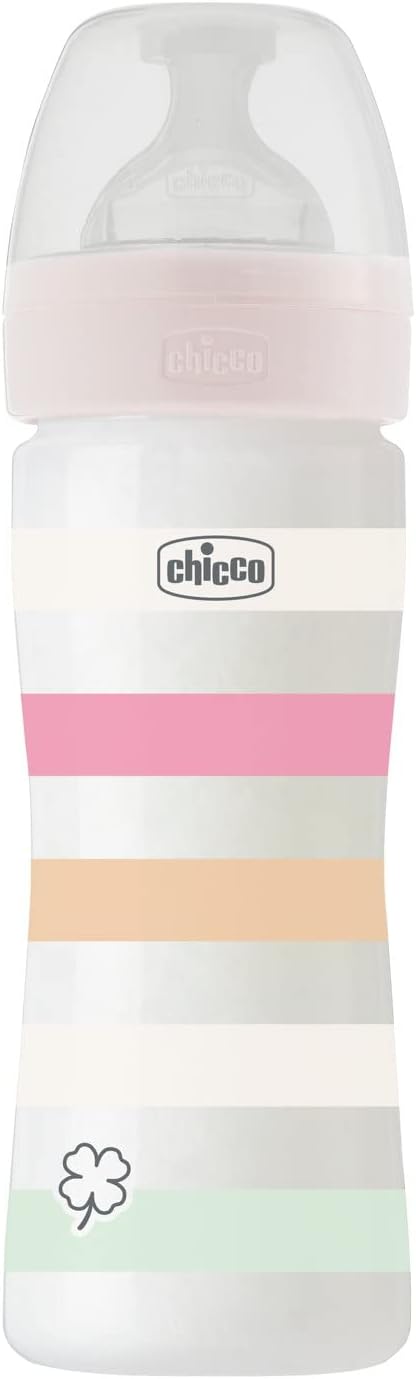 Chicco Well-Being Plastic Feeding Bottle