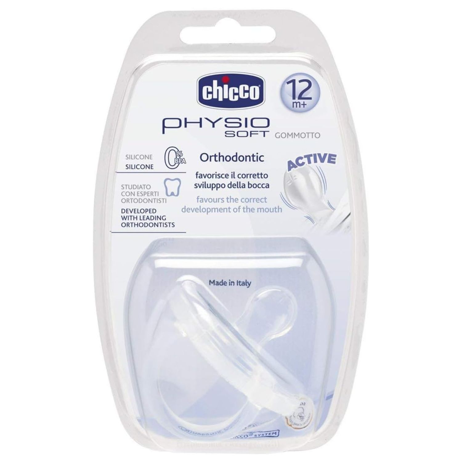 Chicco Physio Soft Neutral Sil 12M+